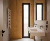 lake house, bathroom interior