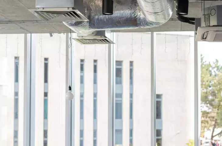 Instalacja wentylacyjna współpracująca z systemem Rotenso RVF