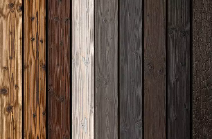 Paleta kolorów Shou Sugi Ban od Degmeda