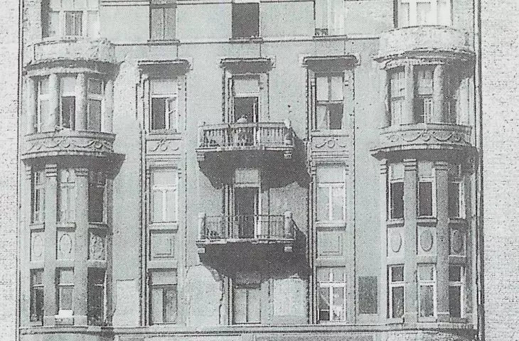 Condition of the townhouse as of 1961