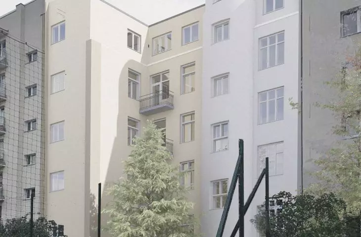 Warsaw tenement reconstruction project