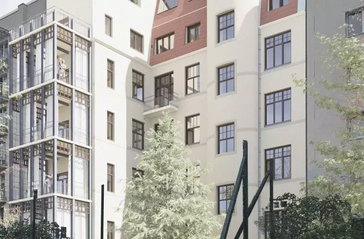 Warsaw tenement reconstruction project