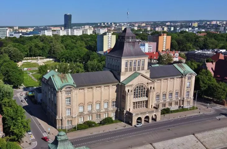 Building of the National Museum in Szczecin