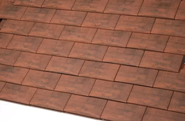 Terreal Rully ceramic tile color Old Burgundy