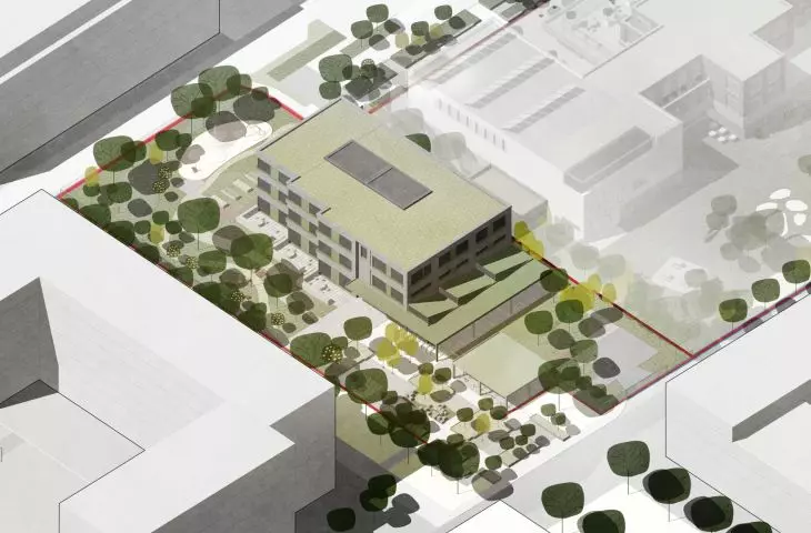New Elementary School on Radzyminska Street in Warsaw