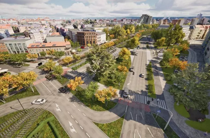 bird's eye view