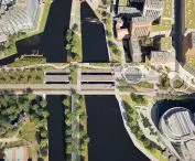 the mouth of the reconstructed Bydgoszcz Canal to the Brda in the area of Opera Nova