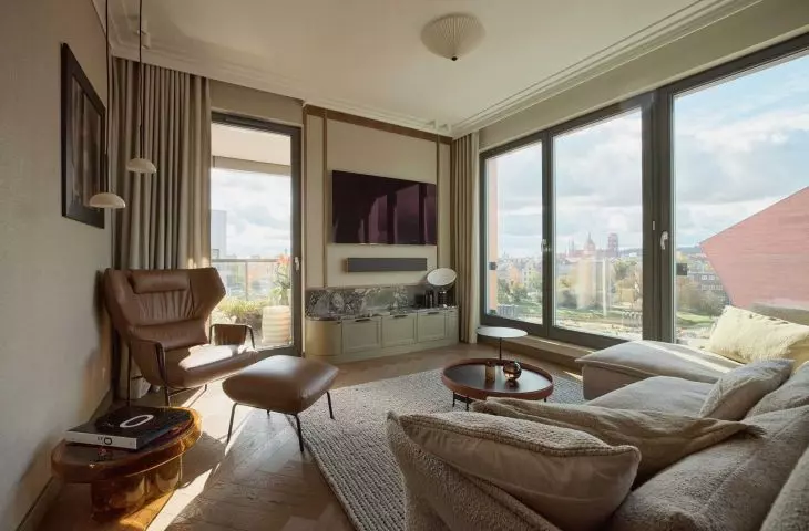 Apartment in the heart of Gdansk on the Motlawa River