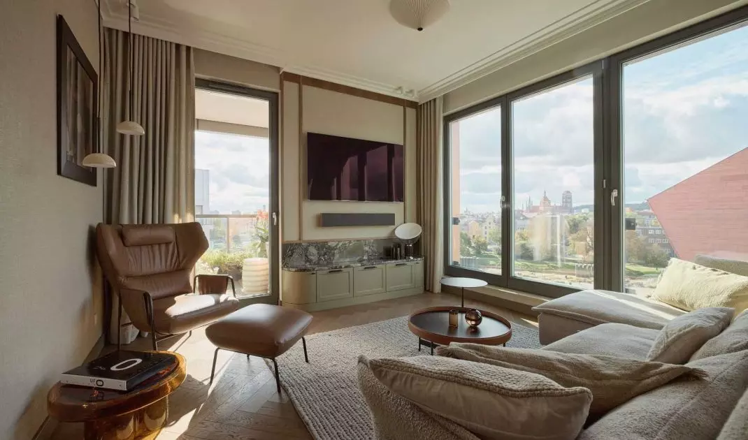 Apartament w sercu Gdańska nad Motławą