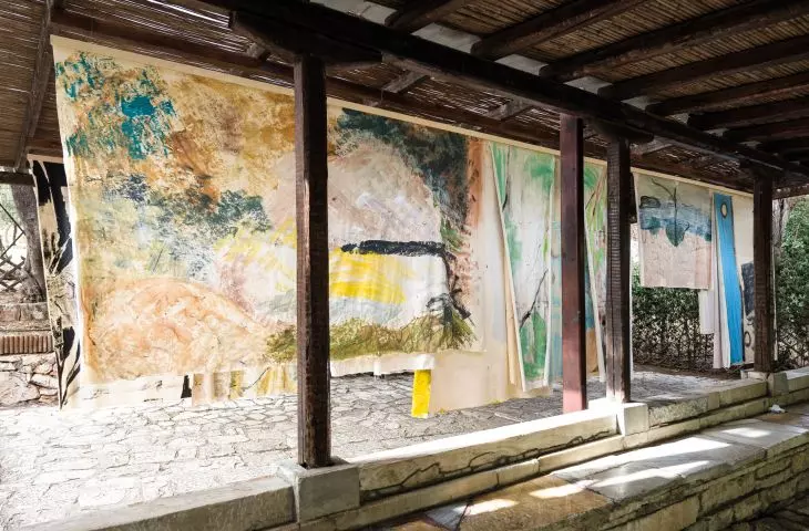 Vivian Suter, „Nisyros”, 2016–2017