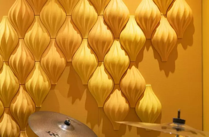 Music classrooms at Western Academy in Beijing