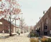 przestrzeń publiczna nowego centrum Dąbrowy Górniczej