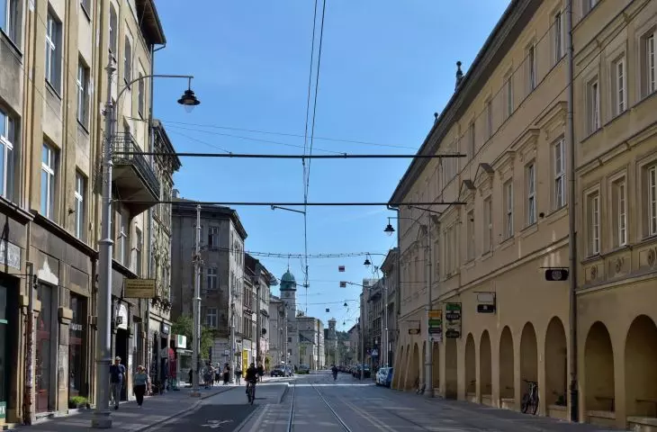 Ulica Krakowska w Krakowie