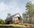House in bronze