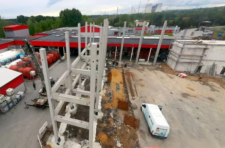 Prefabricated elements of Lubar Prefabrication Company