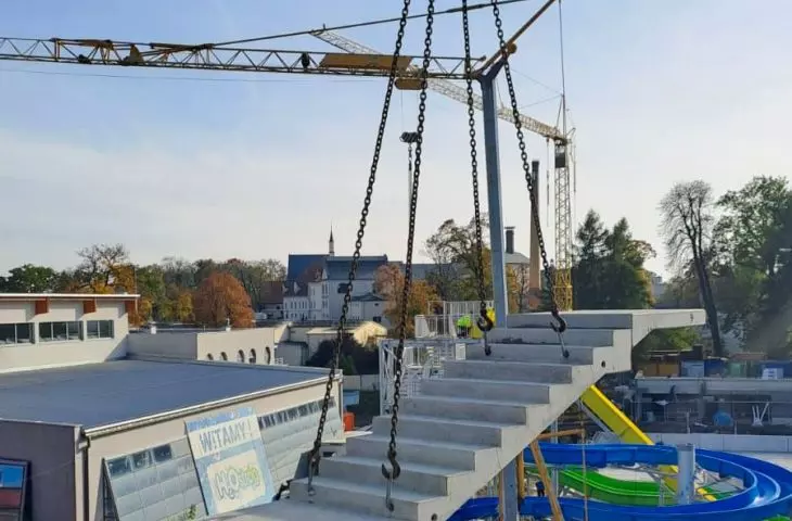 Prefabricated elements of Lubar Prefabrication Company