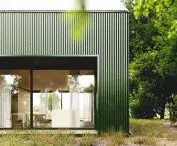 House in color - green