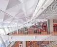 Exterior and interior view of the Parramatta Library and Cultural Centre, Australia, 2016-2023