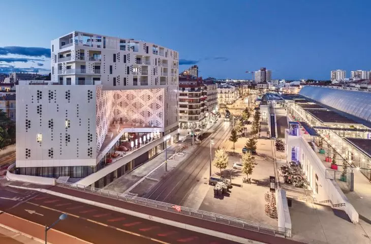 budynek mieszkalno-hotelowo-usługowy Belaroïa w Montpellier, Francja, 2013–2019