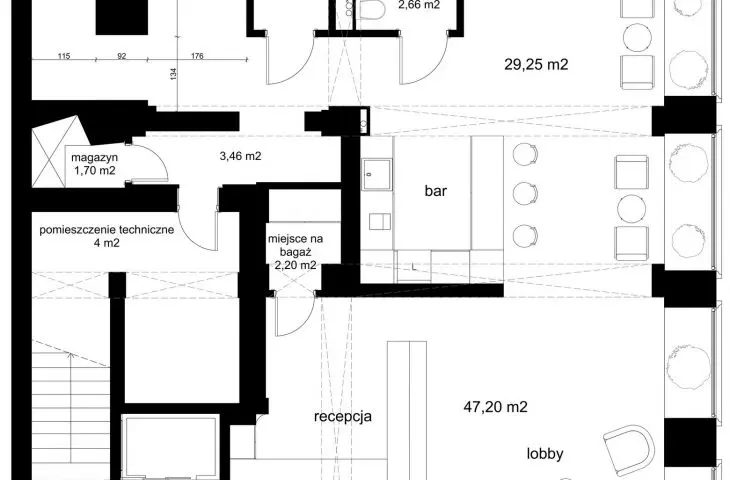 functional projection 1 storey