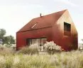 House in color - red