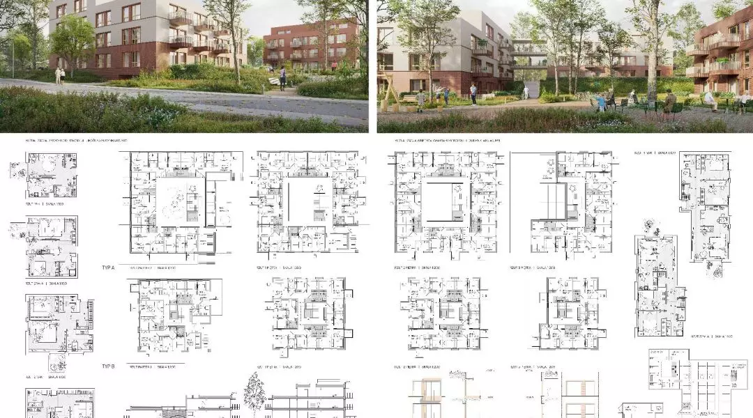 I Nagroda, proj.: 22Architekci