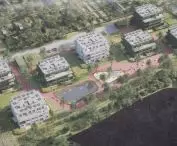 KTBS housing estate on Kosmiczna Street in Giszowiec.