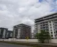 One of the new multi-family housing complexes in Lodz. 