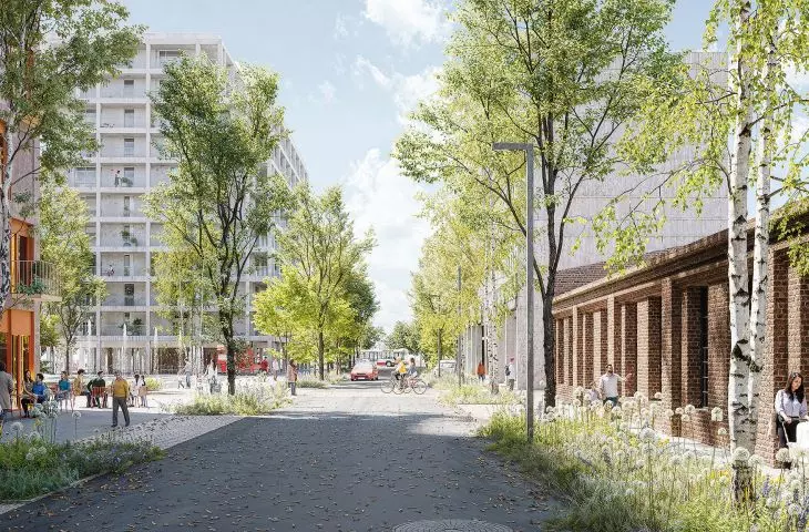 koncepcja zagospodarowania terenu dawnych zakładów FAT we Wrocławiu