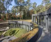 view from the upper terrace