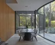 the interior is kept in bright colors