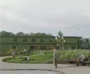visualization of the Zlocień project 