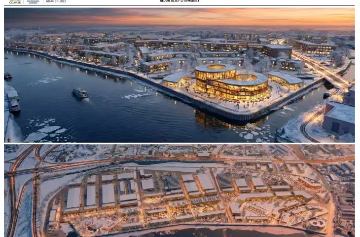 Third place. The work of Łukasz Lork and Bogdan Kowalski.