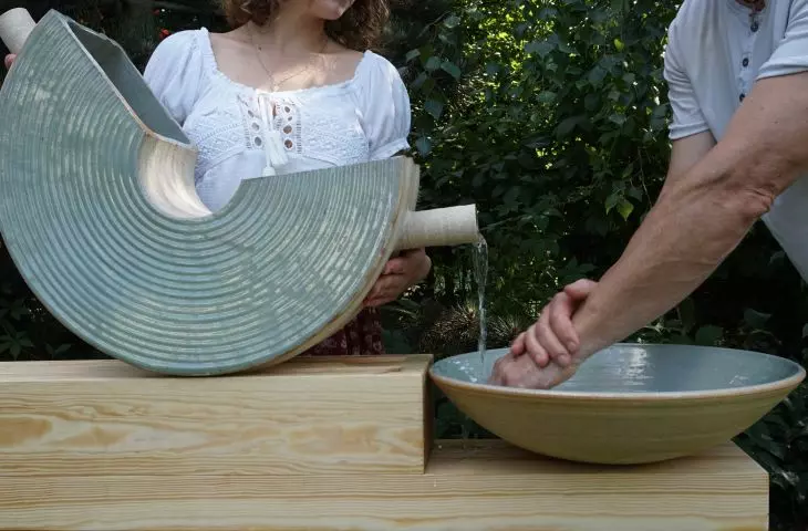 Washroom can be used in the garden