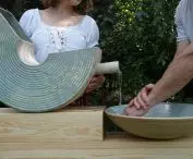Washroom can be used in the garden