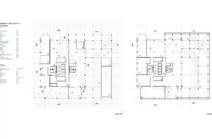 1st and 2nd floor plans