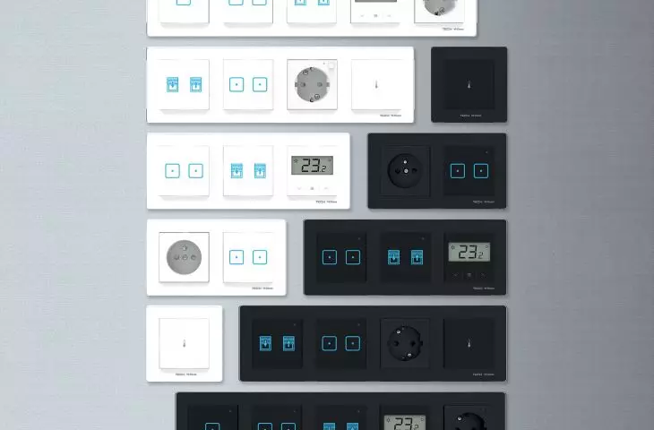 The FRAME system allows you to create device configurations that are perfectly tailored to your individual needs. The color of the button backlighting can be freely personalized to suit your preferences.