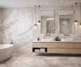 Volaks polished marble tiles