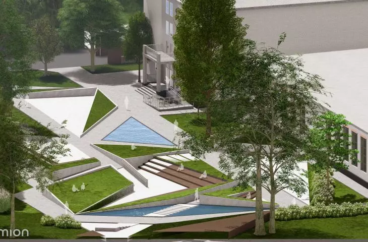 Zwycięski projekt w konkursie „Ogrody Architektury i Sztuki”