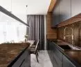 Ceramic rust kitchen countertop
