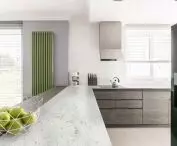 Carrara marble kitchen countertop
