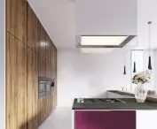 Metallic kitchen countertop 