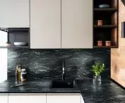 Kitchen countertop nero portoro