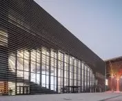 The library acts as a hub - a place where user paths and city functions intersect