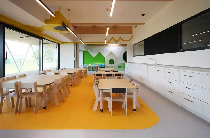 One of the halls