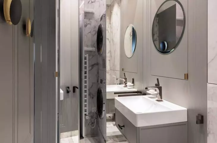 110-square-meter apartment designed by Anna Wilniewczyc