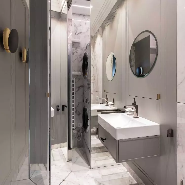 110-square-meter apartment designed by Anna Wilniewczyc