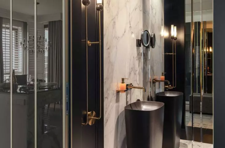110-square-meter apartment designed by Anna Wilniewczyc