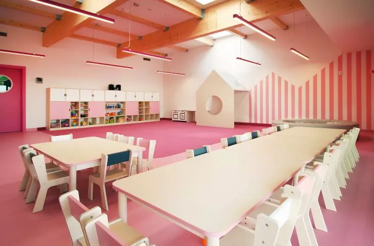 One of the classrooms