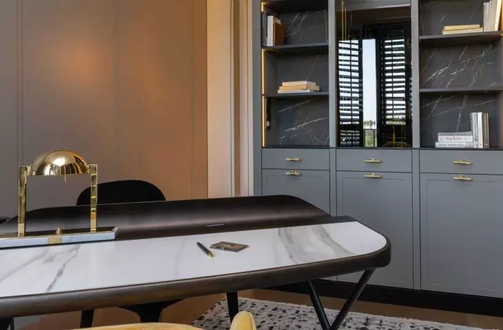 110-square-meter apartment designed by Anna Wilniewczyc